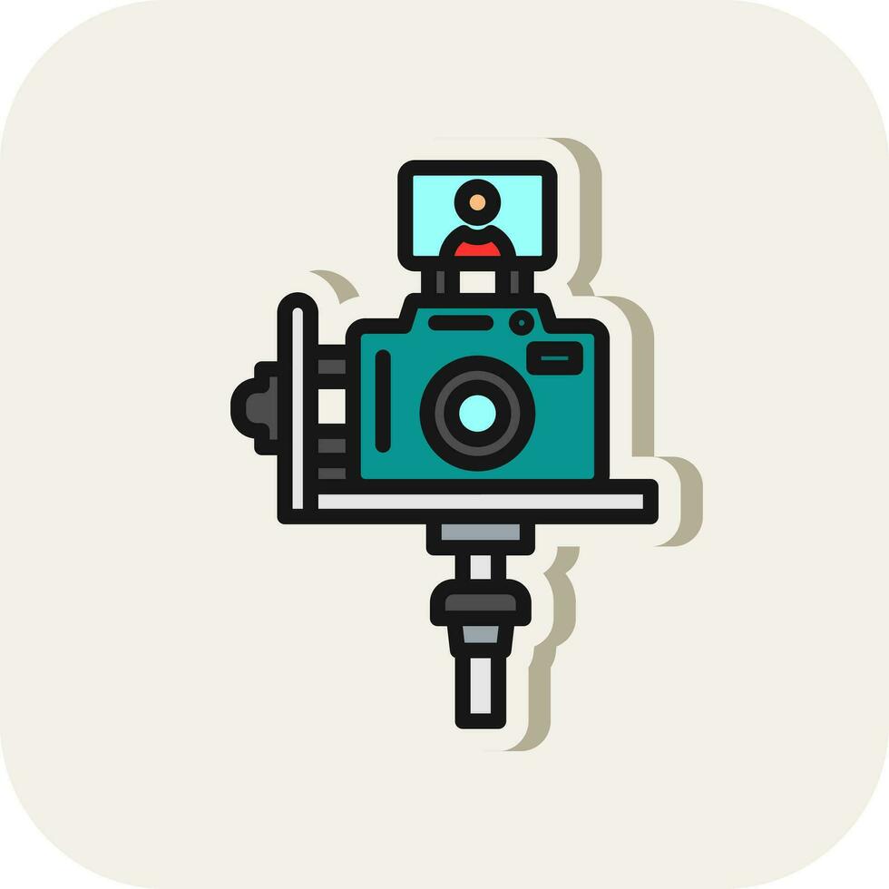 Vlogger Vector Icon Design