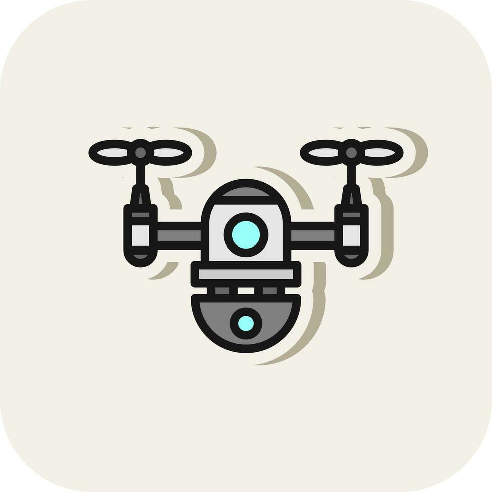 Drone Vector Icon Design