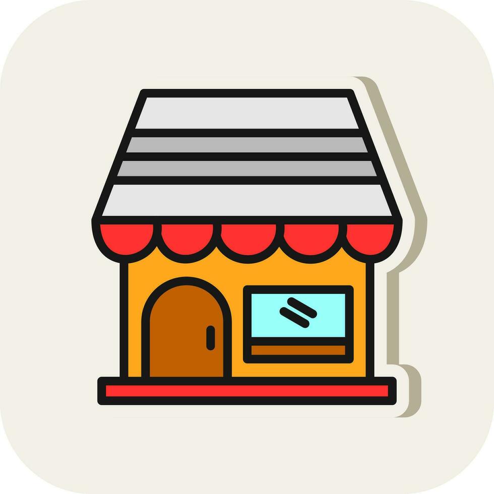 diseño de icono de vector de tienda