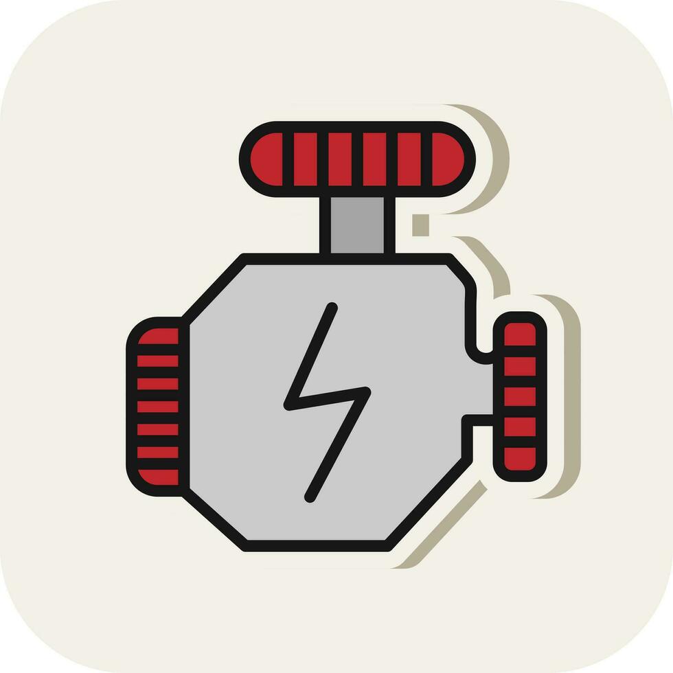 Engine Vector Icon Design