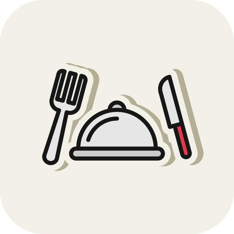 Lunch Vector Icon Design