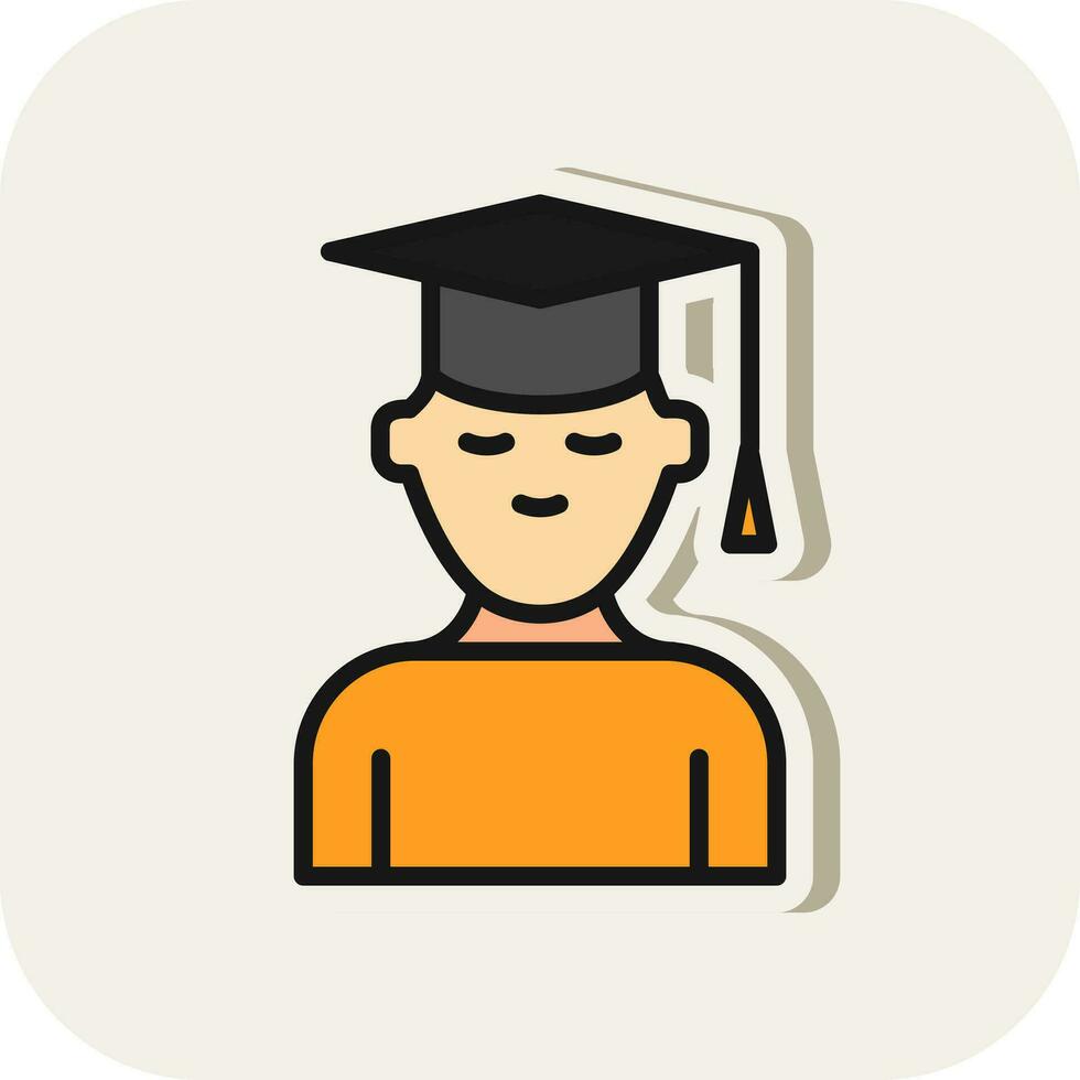 diseño de icono de vector de estudiante