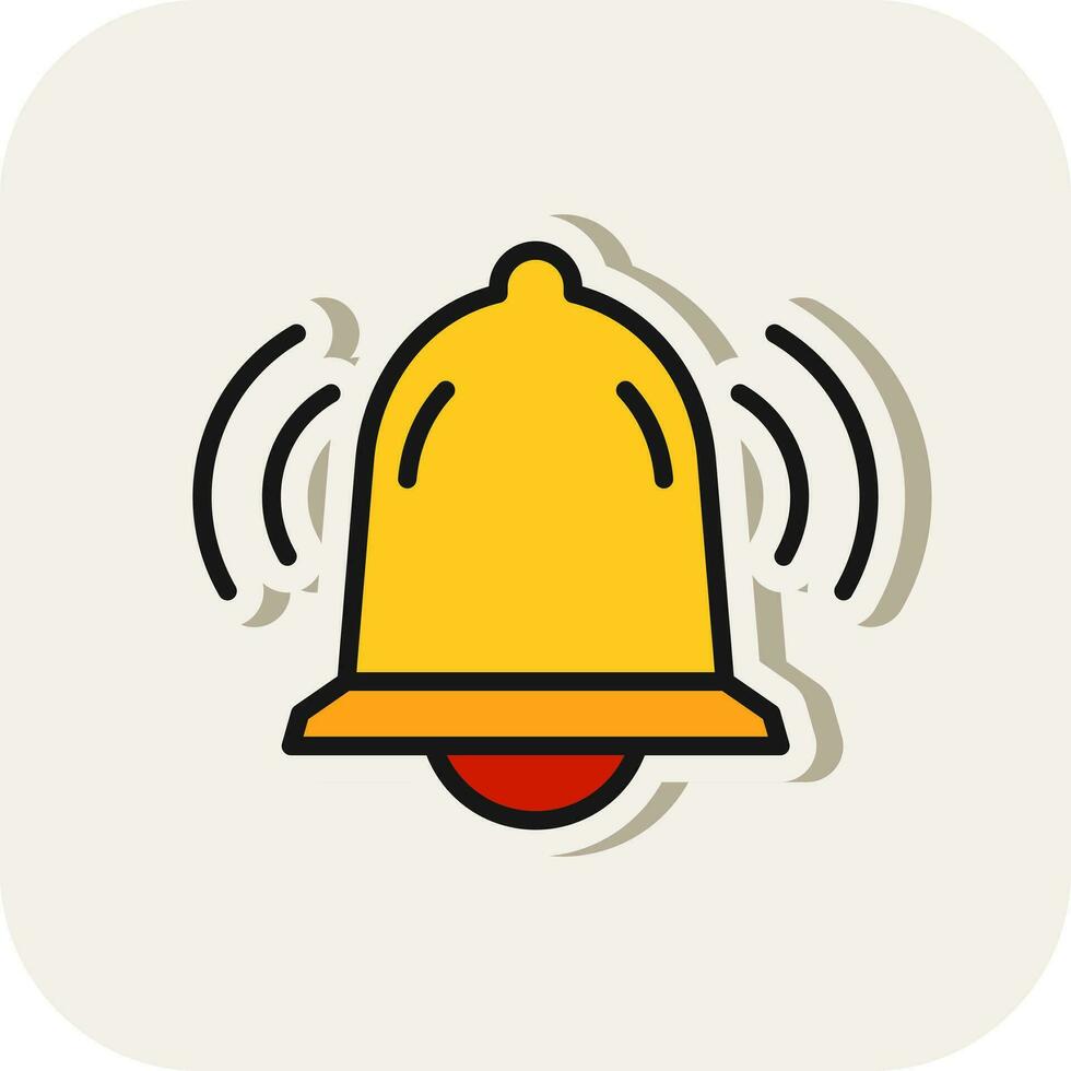 Ring bell Vector Icon Design