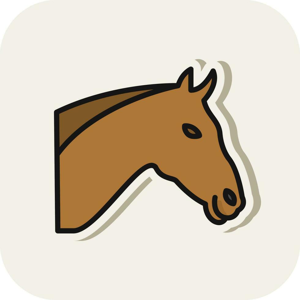 Horse Vector Icon Design