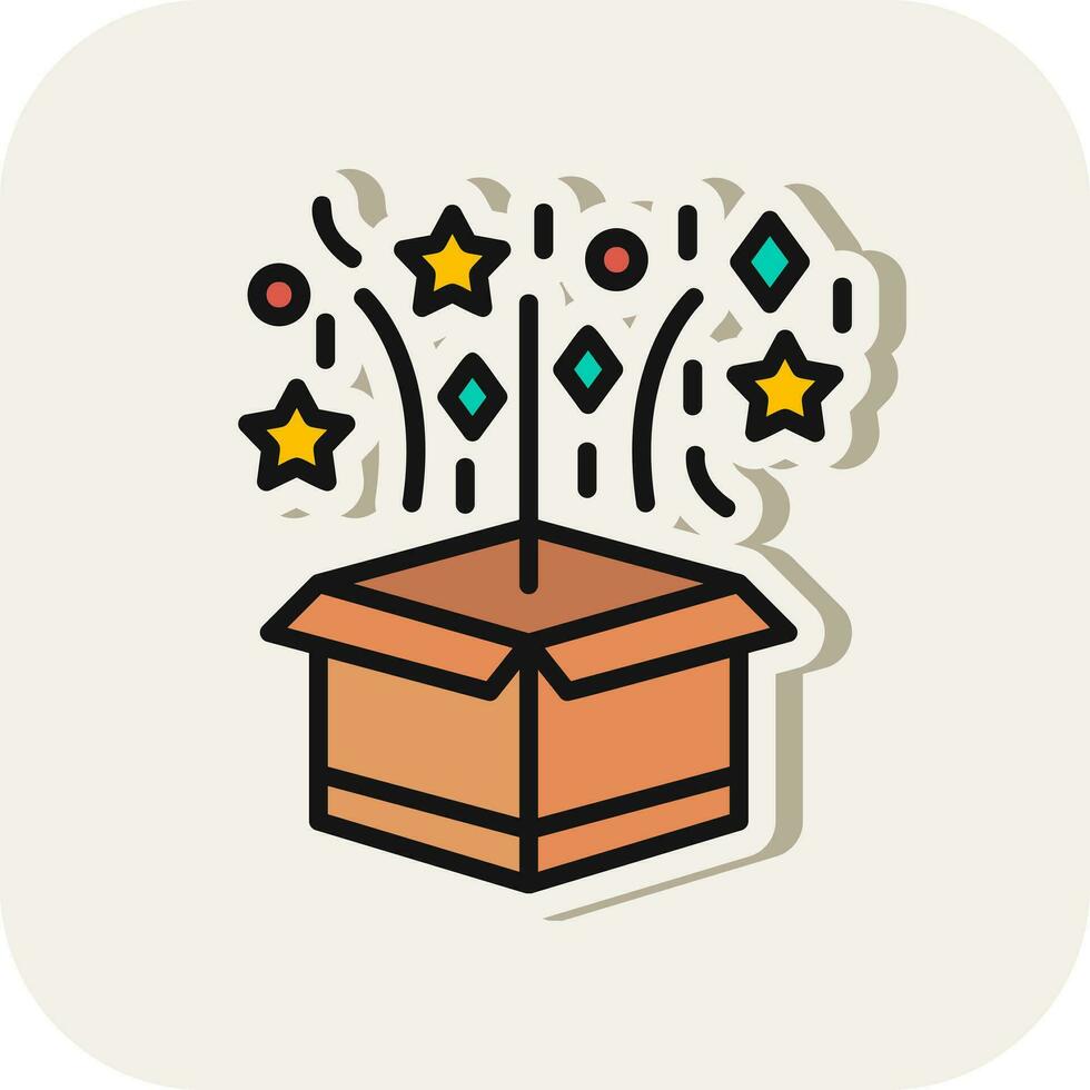Magic box Vector Icon Design