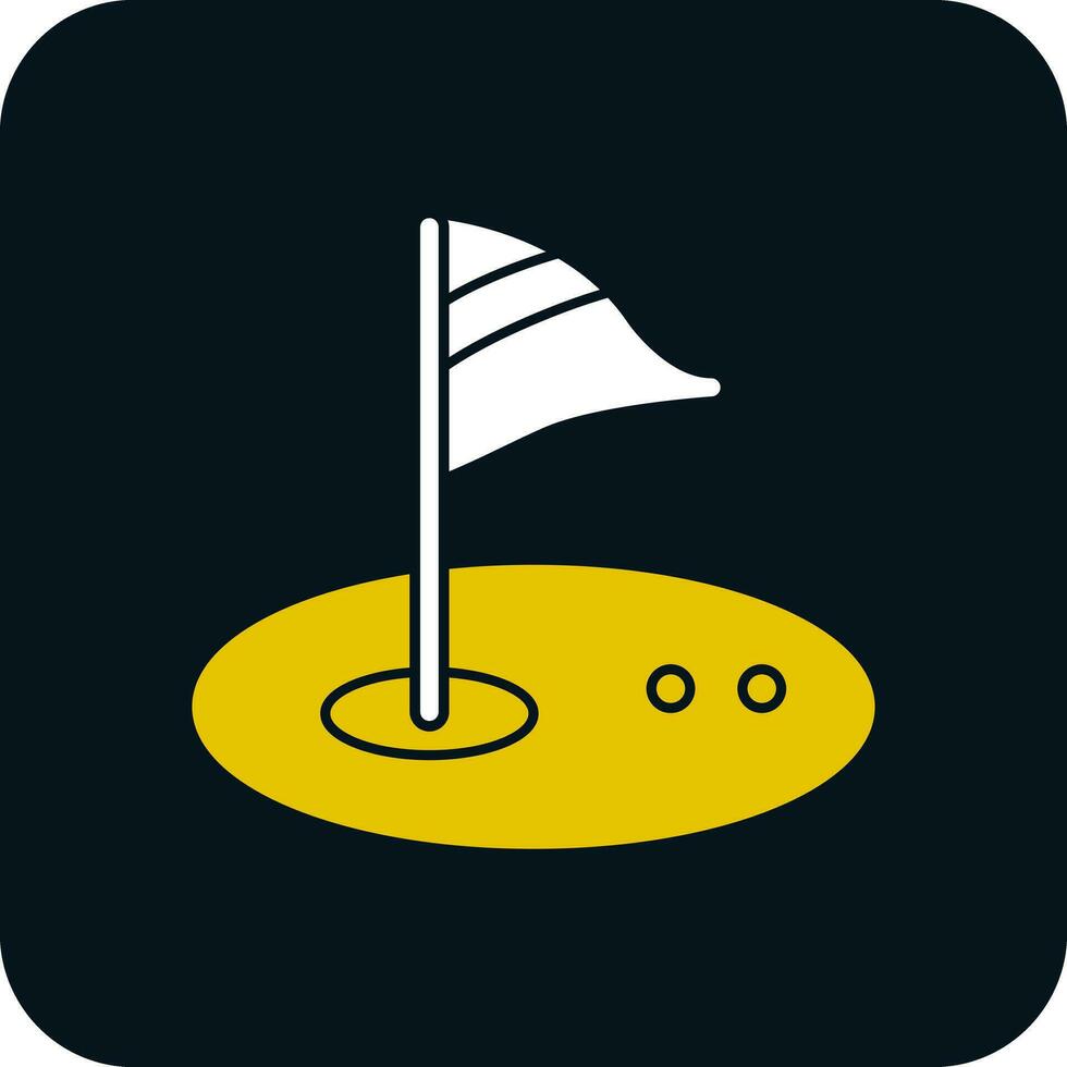 diseño de icono de vector de golf