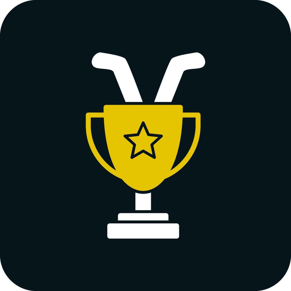 Trophy Vector Icon Design