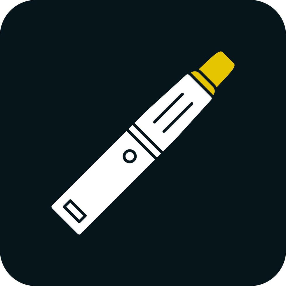 Electronic cigarette Vector Icon Design