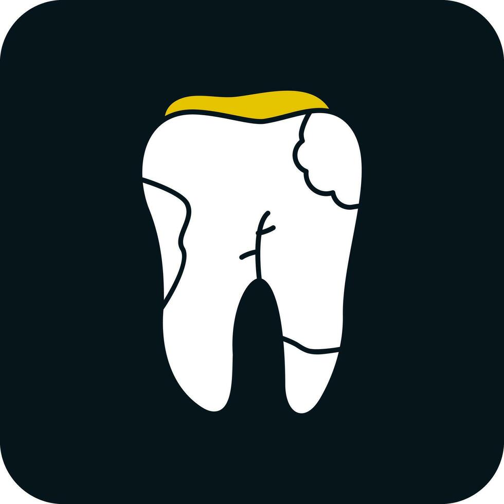 Caries Vector Icon Design