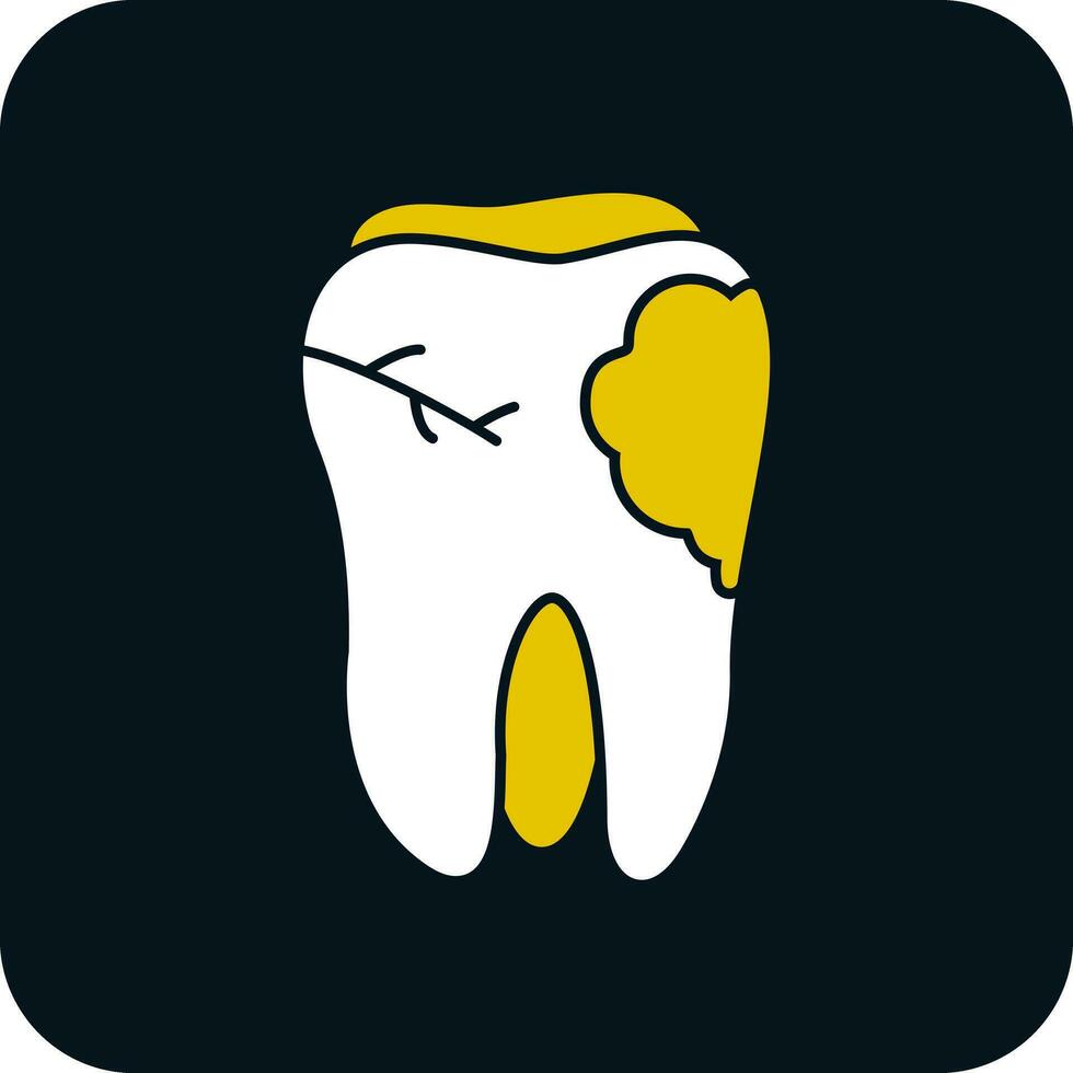 Caries Vector Icon Design