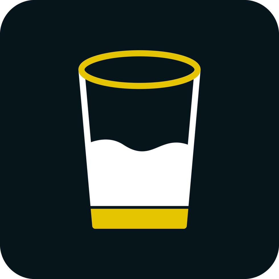 Glass of water Vector Icon Design