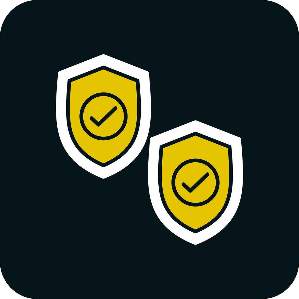 Shields Vector Icon Design