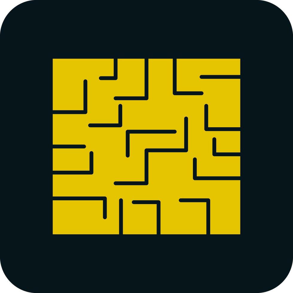 Labyrinth Vector Icon Design