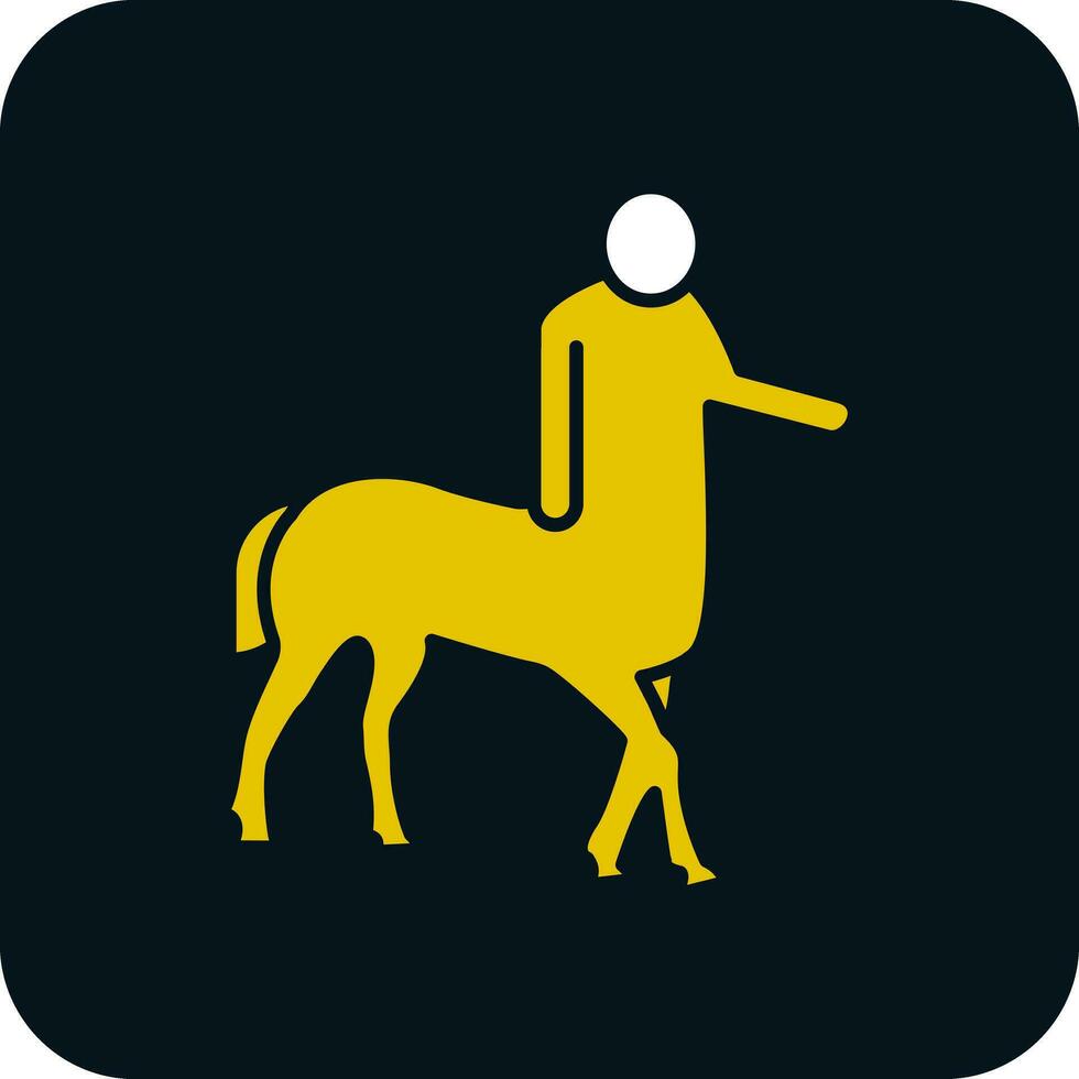 Centaur Vector Icon Design