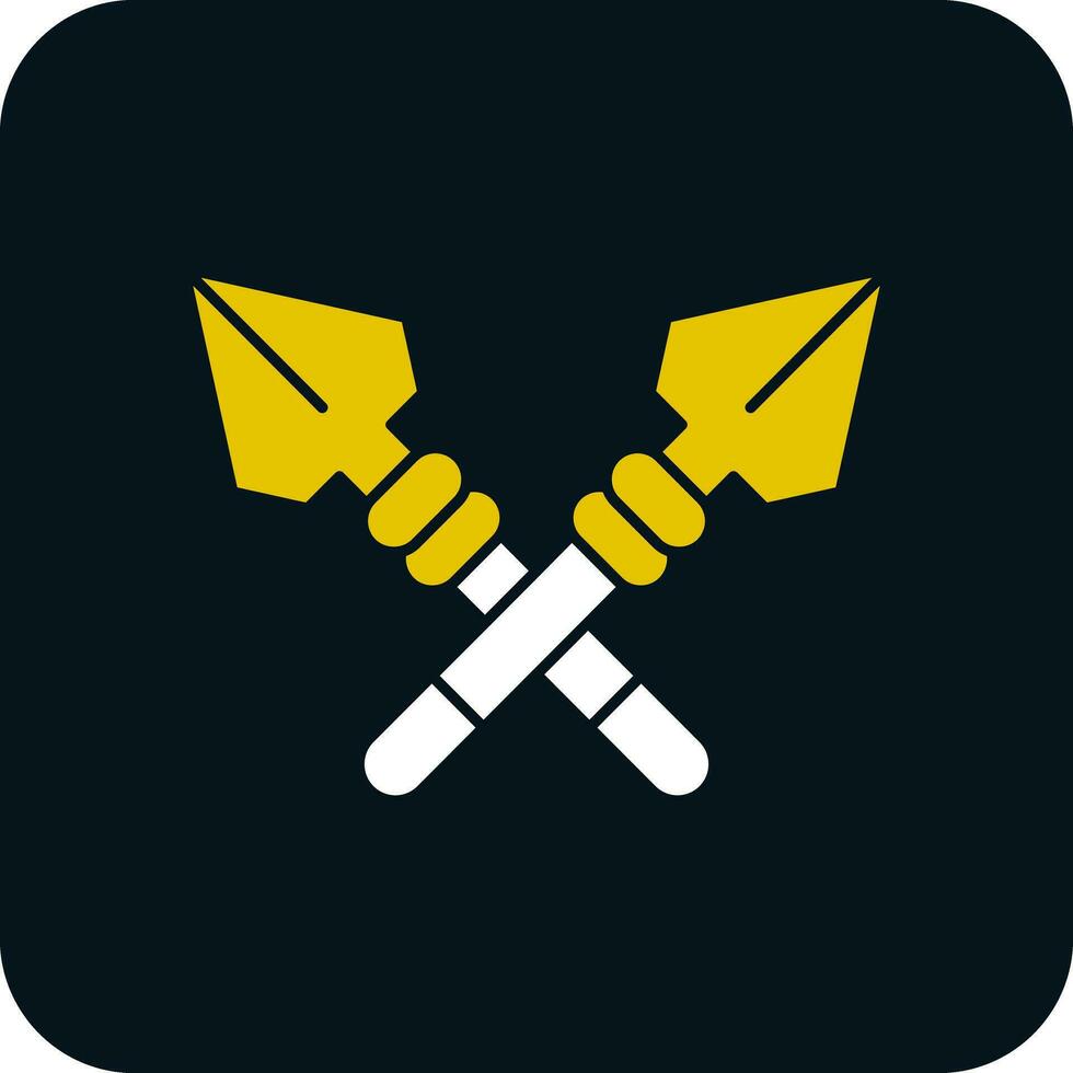 Spear Vector Icon Design