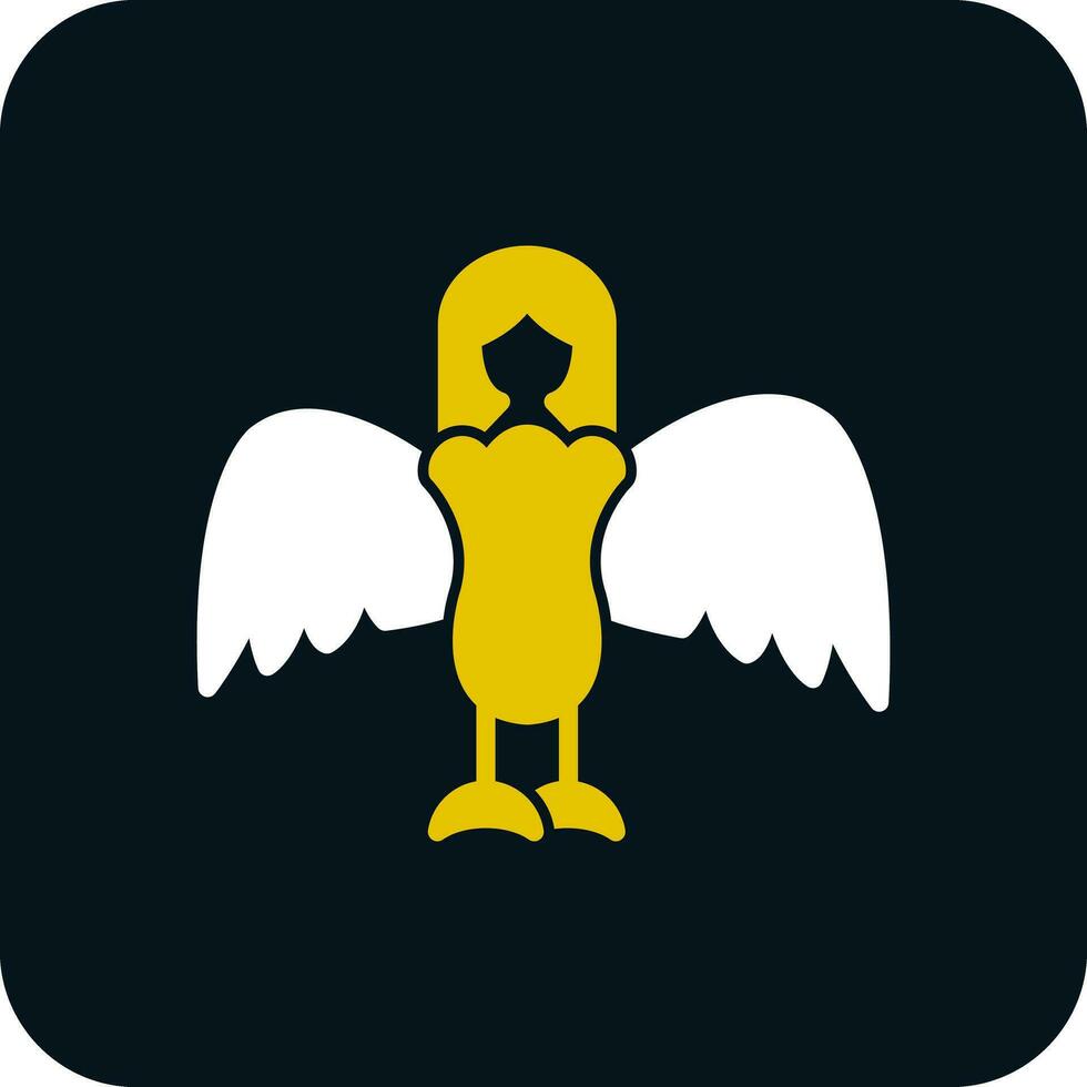 Harpy Vector Icon Design