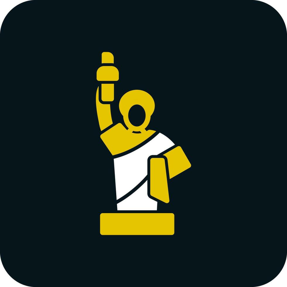 Statue Vector Icon Design