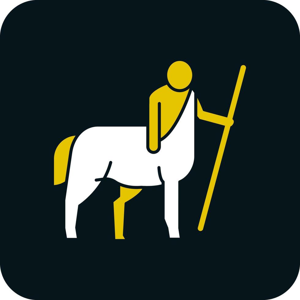 Centaur Vector Icon Design