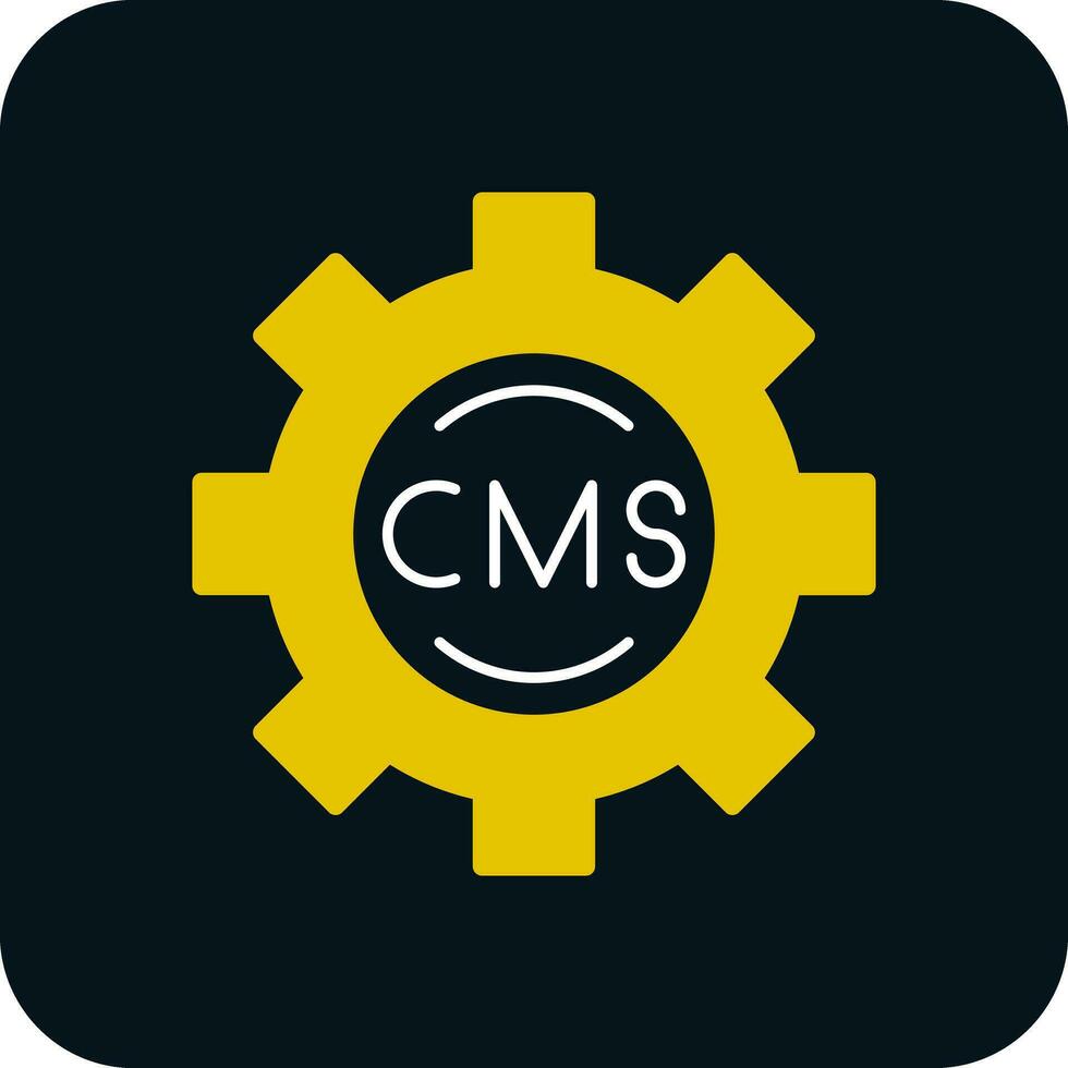 CMS Vector Icon Design