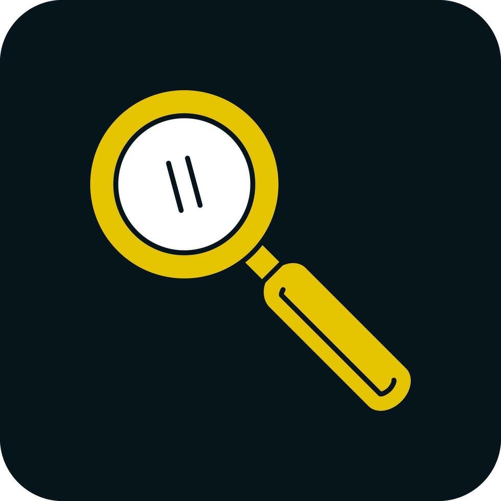 Magnifying glass Vector Icon Design