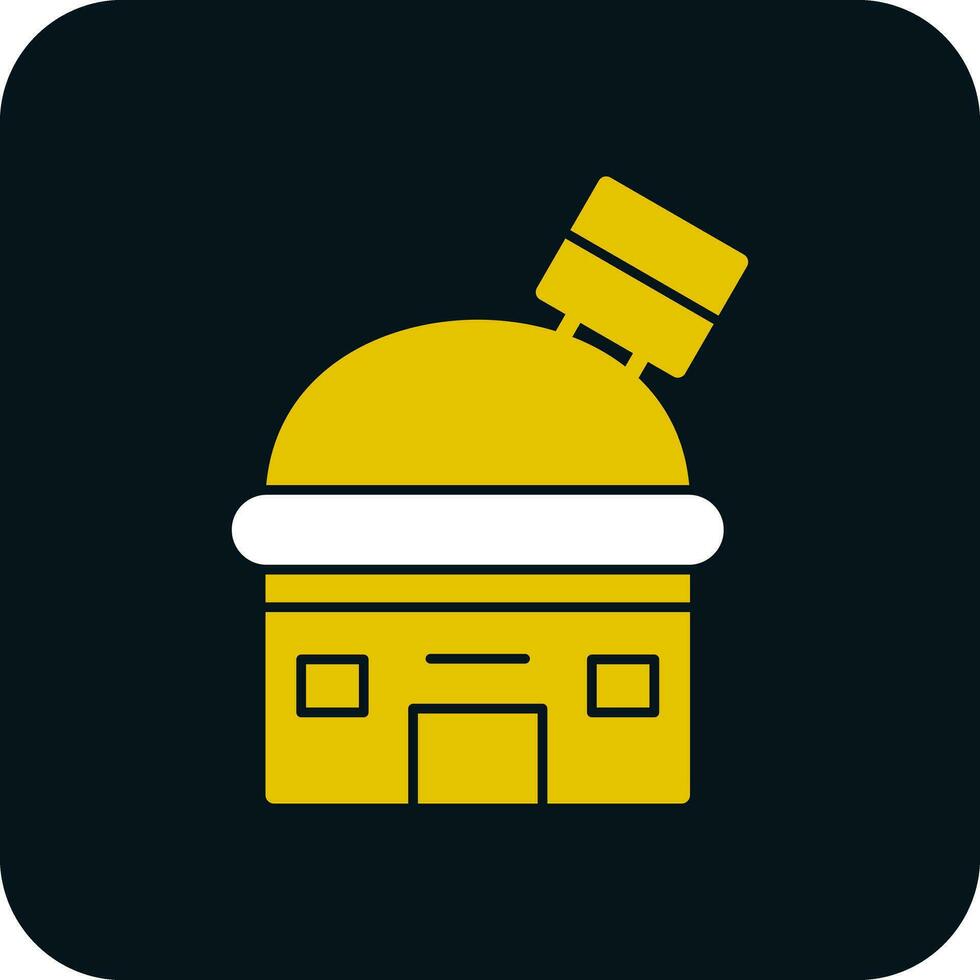 Observatory Vector Icon Design