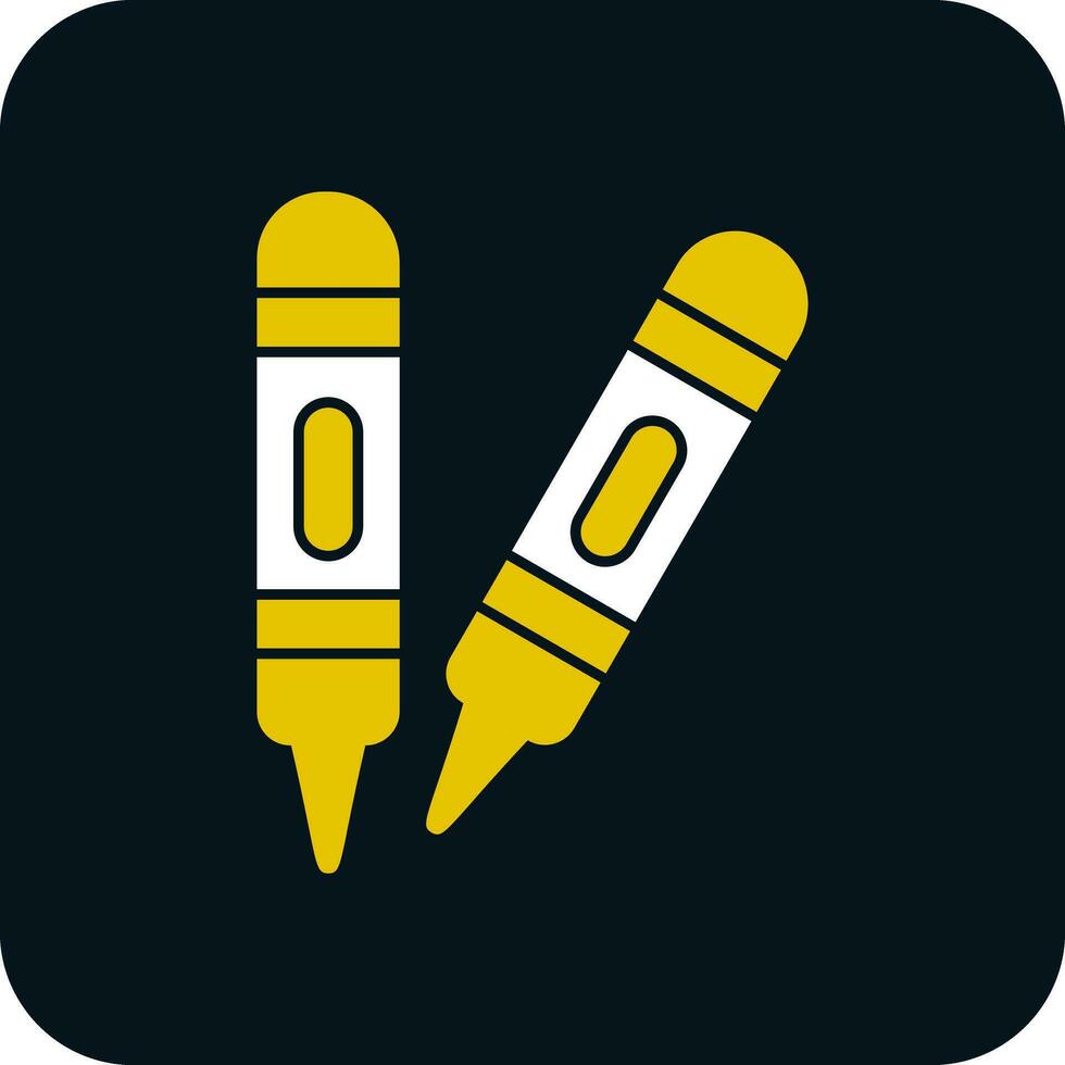 diseño de icono de vector de crayones