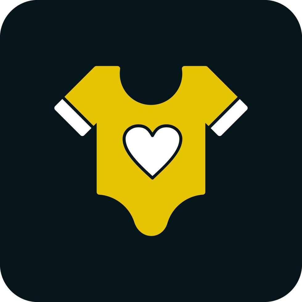 Baby shirt Vector Icon Design