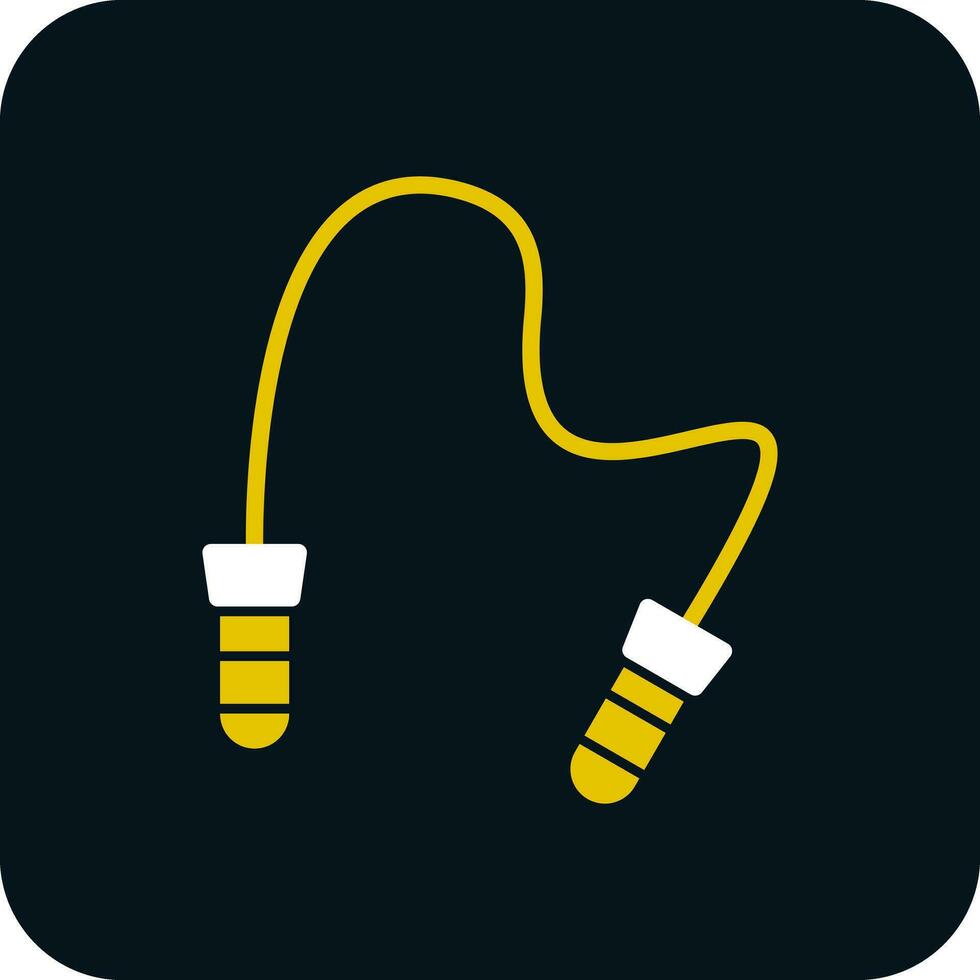 Skipping rope Vector Icon Design