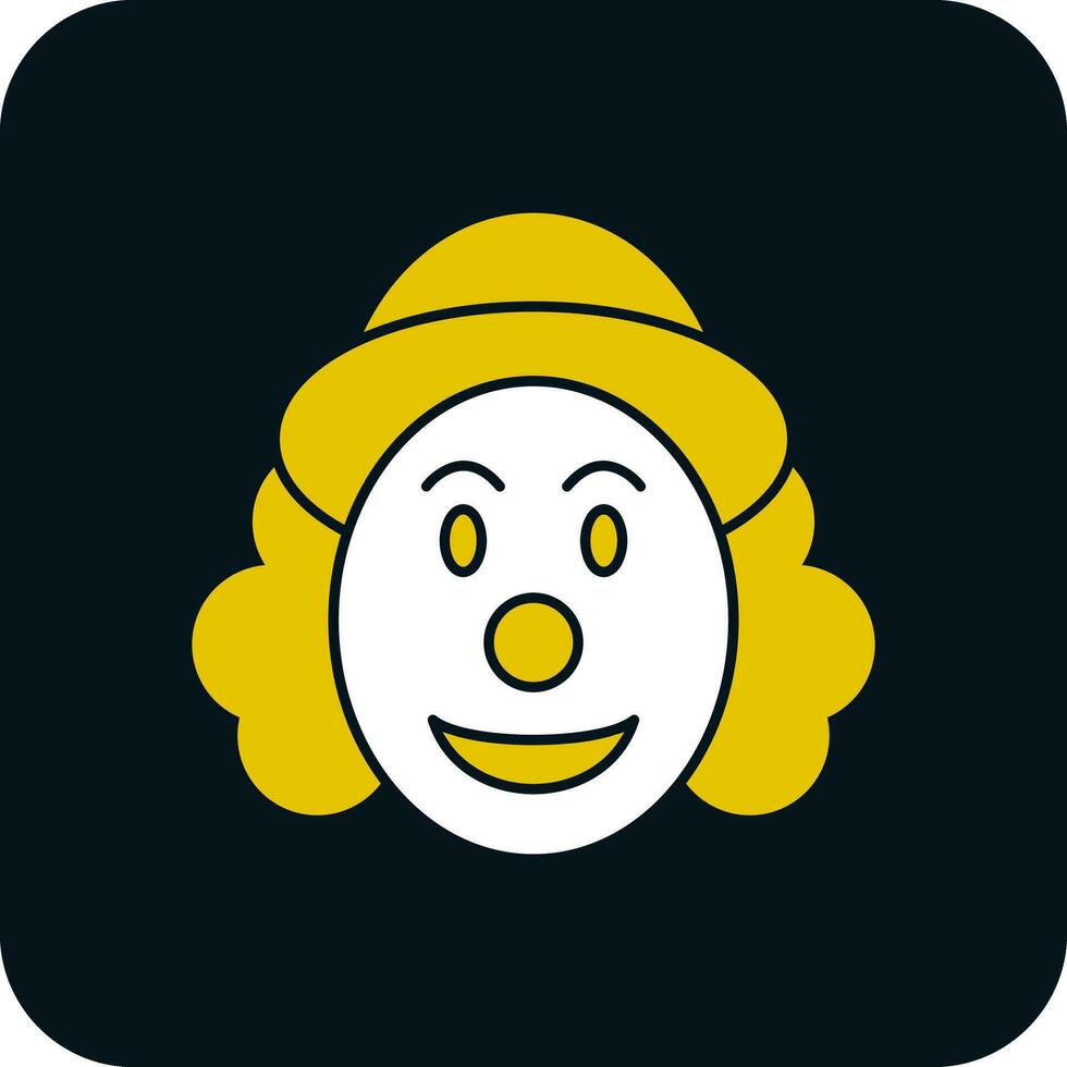 Clown Vector Icon Design