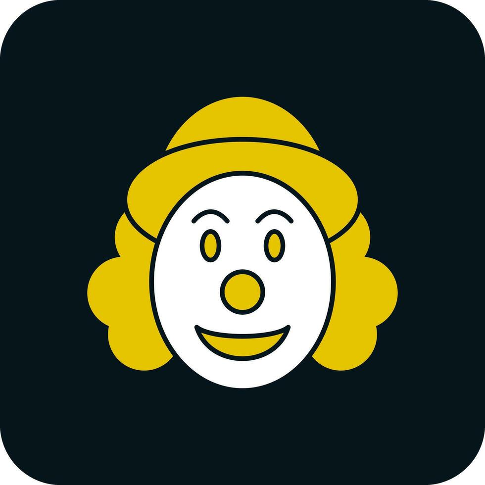 Clown Vector Icon Design