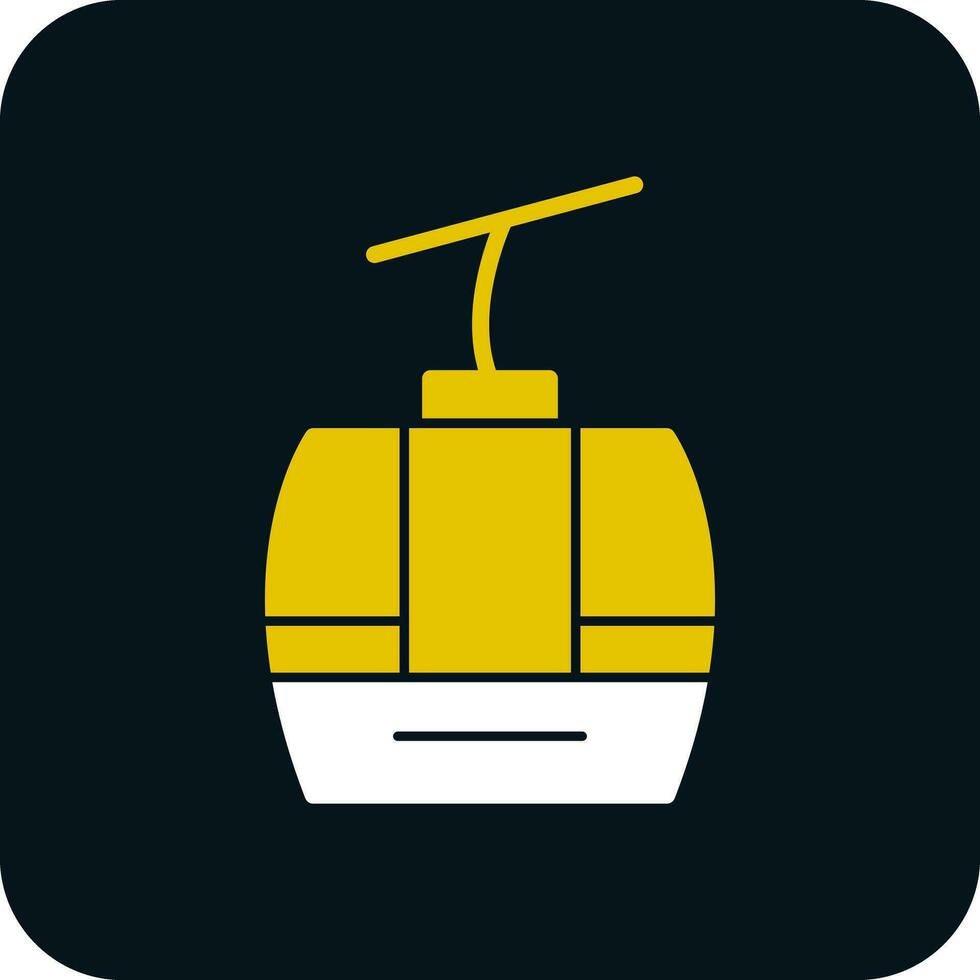 Gondola Vector Icon Design