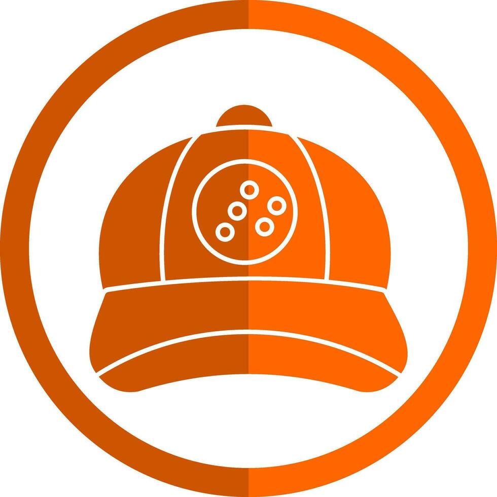 diseño de icono de vector de gorra de béisbol