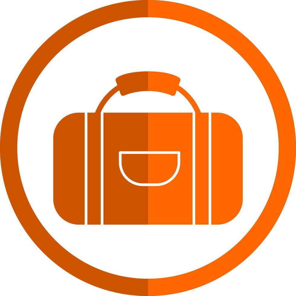 Sport bag Vector Icon Design