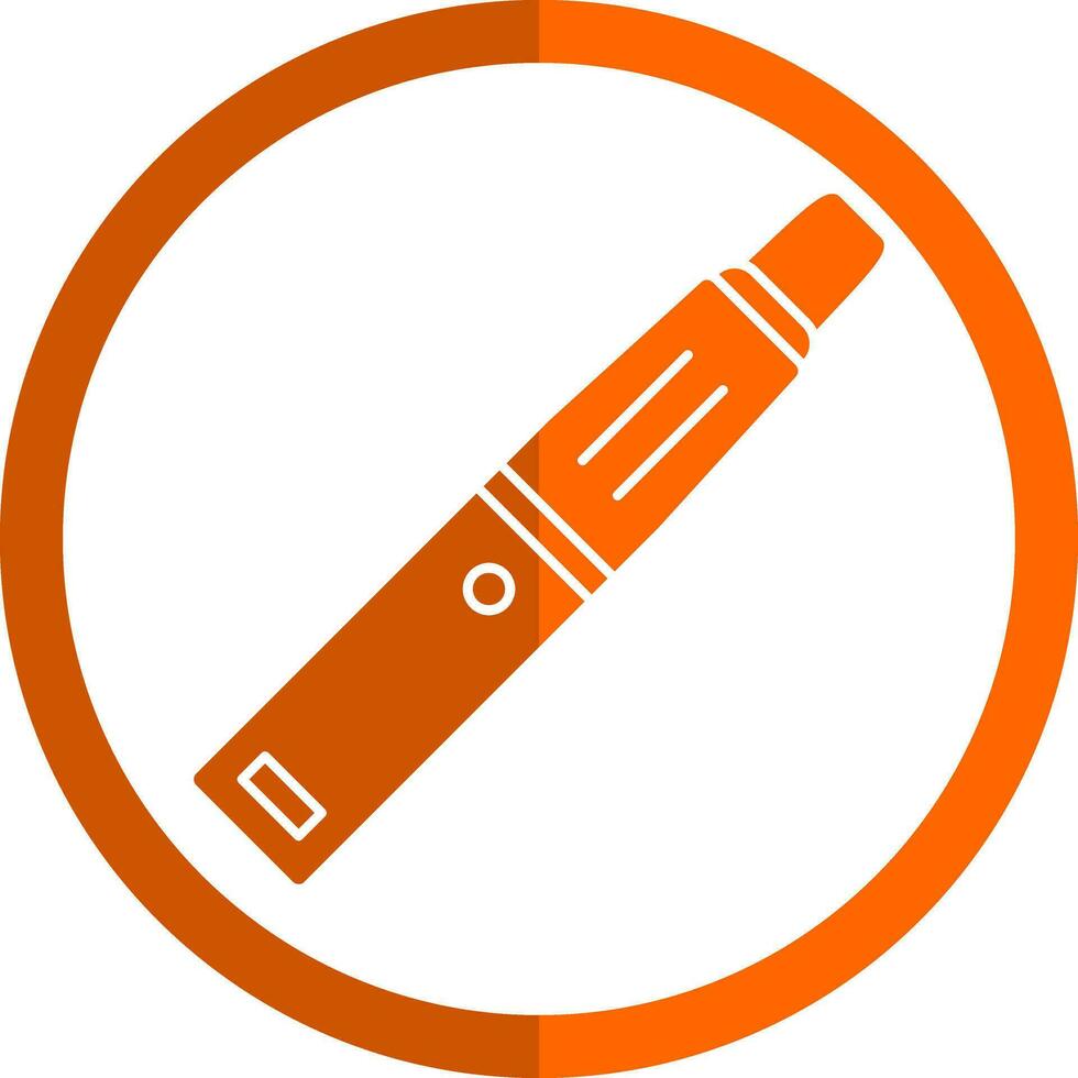 Electronic cigarette Vector Icon Design