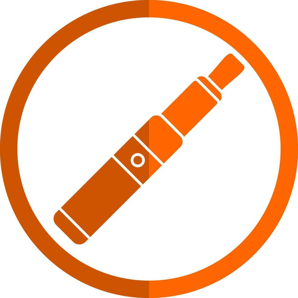 Electronic cigarette Vector Icon Design