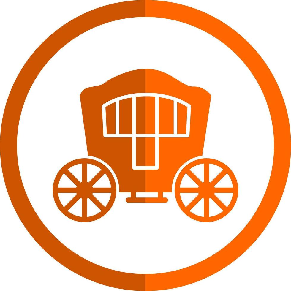 Carriage Vector Icon Design