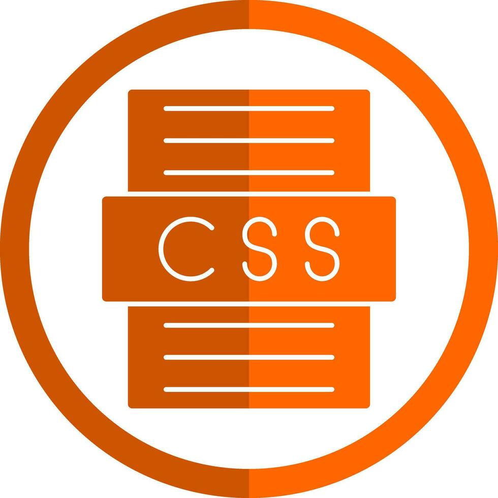 Css file Vector Icon Design