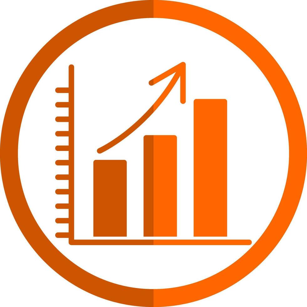 Graph Vector Icon Design