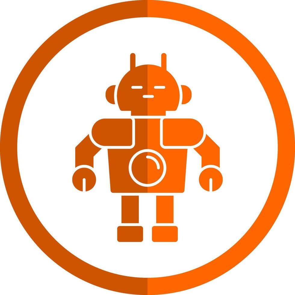 Robot Vector Icon Design