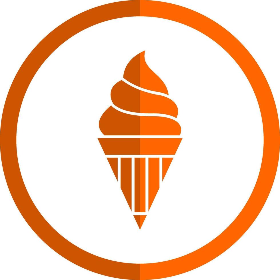 Ice cream Vector Icon Design