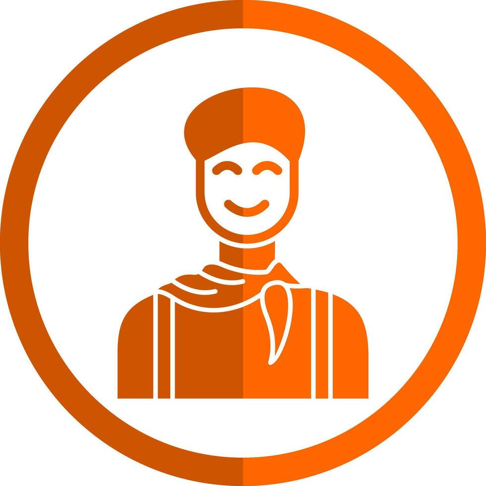 Mime Vector Icon Design
