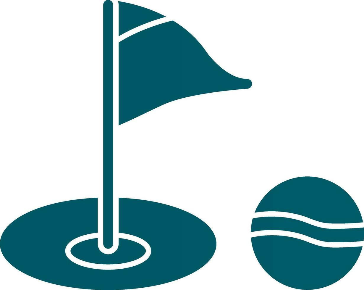 Golf Vector Icon Design