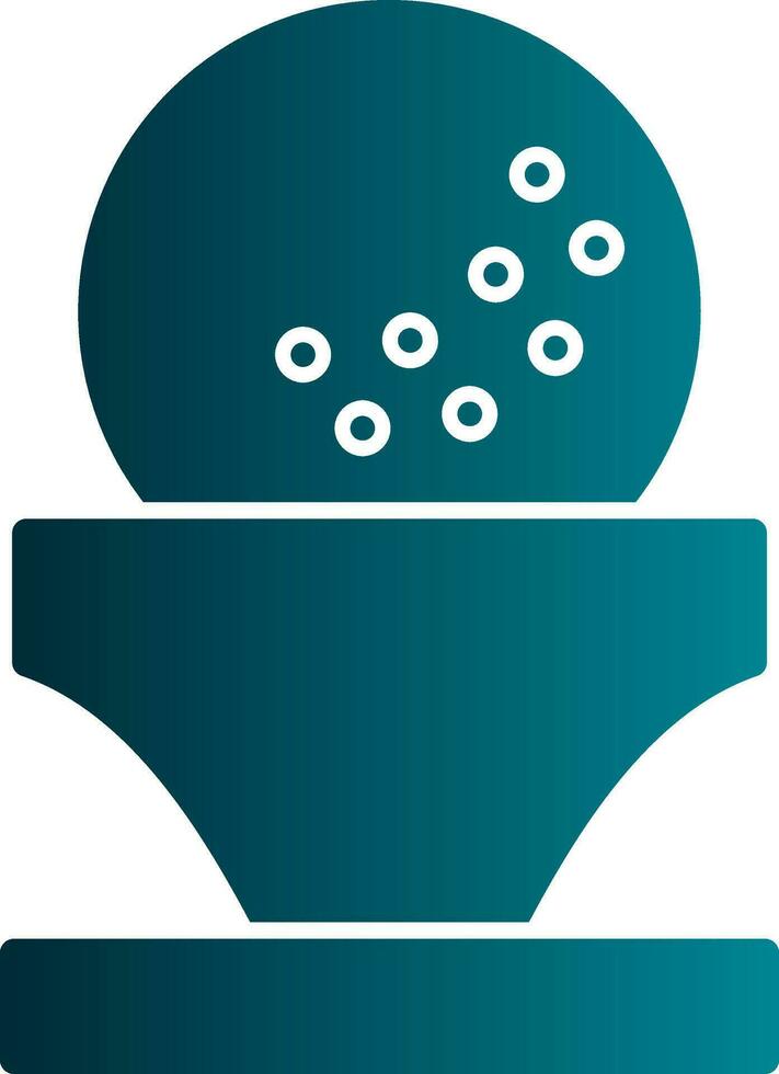 Golf ball Vector Icon Design