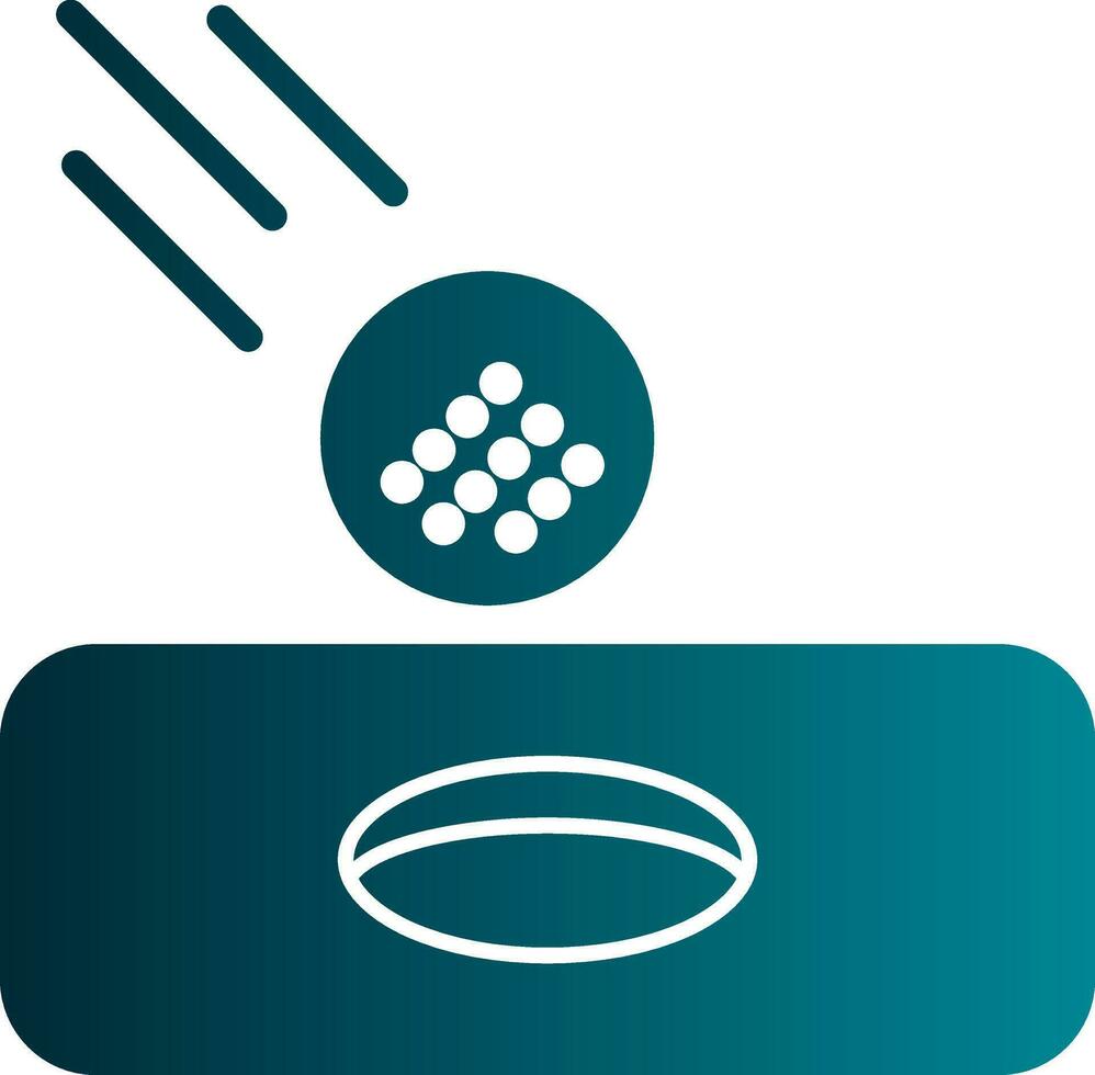 Hole in one Vector Icon Design