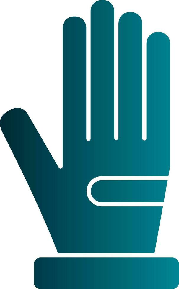 Glove Vector Icon Design
