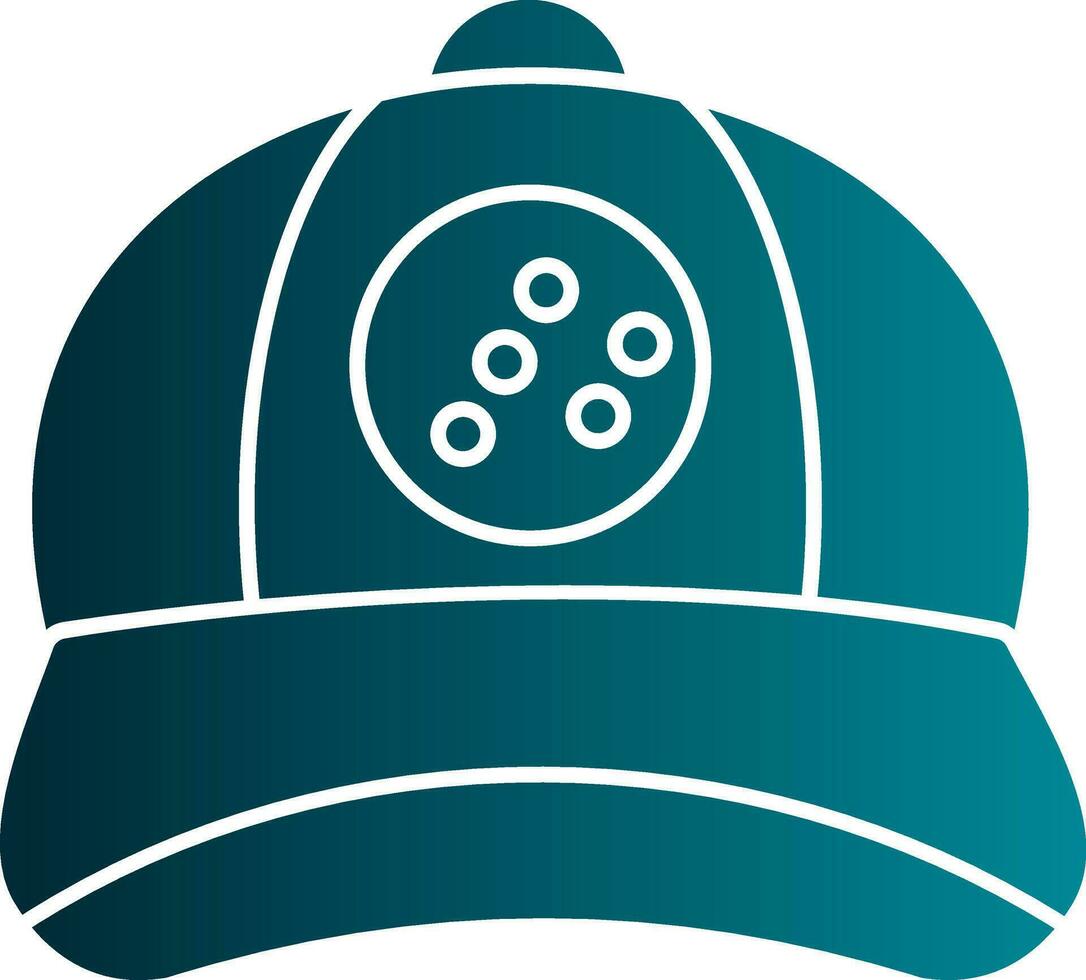 Baseball cap Vector Icon Design