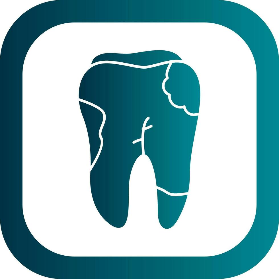 Caries Vector Icon Design