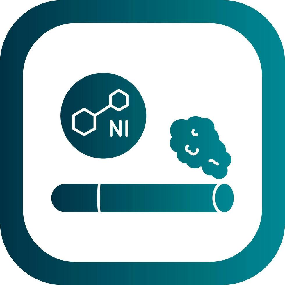 Nicotine Vector Icon Design