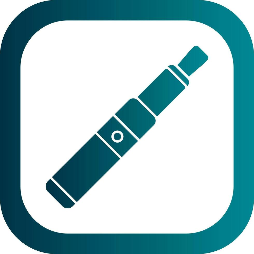 Electronic cigarette Vector Icon Design