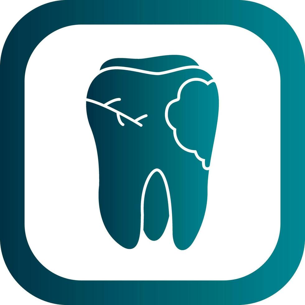 Caries Vector Icon Design